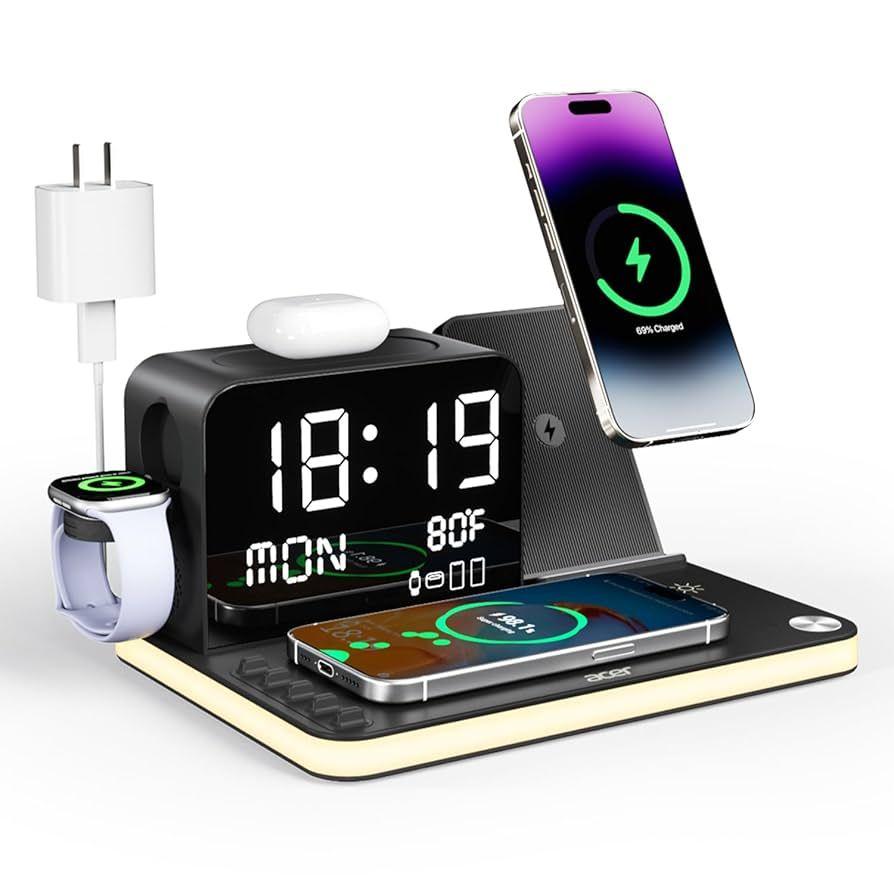 Wireless Charging Station (Apple Devices)