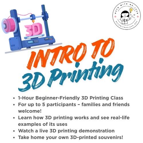 Parent Expert: All About 3D Printing – Intro C...