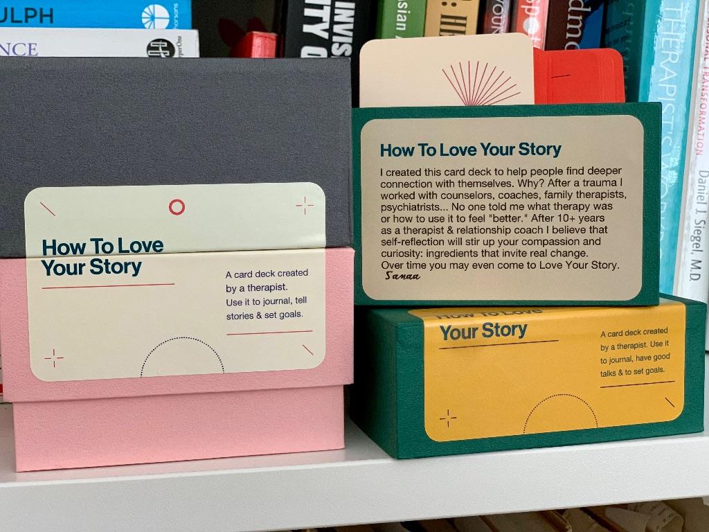 3 Self-Reflection Card Deck Sets by Sanaa Hyder, LMH...