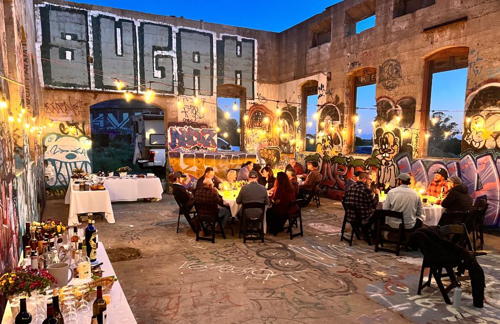 LIVE AUCTION: Private Wine Dinner at the Ruins