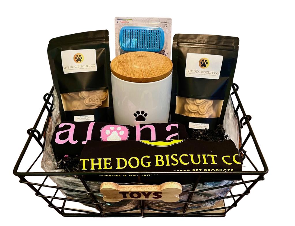 The Dog Biscuit Co. Basket