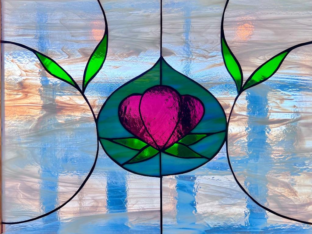 ''Stained'' Glass Window Decoration