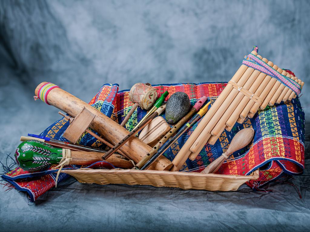 Musical Instruments Basket
