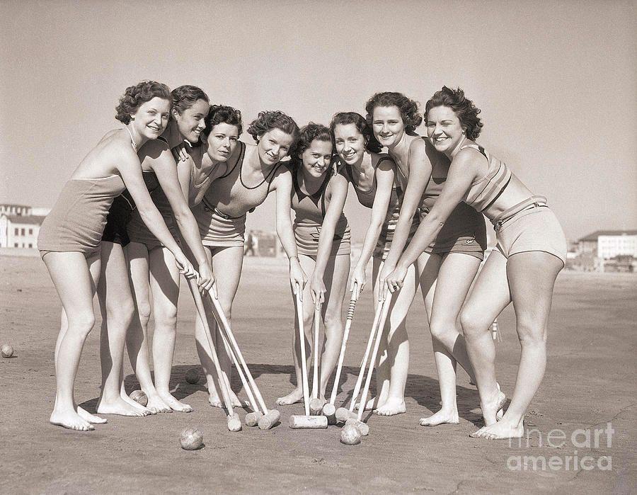 Beach Croquet Party