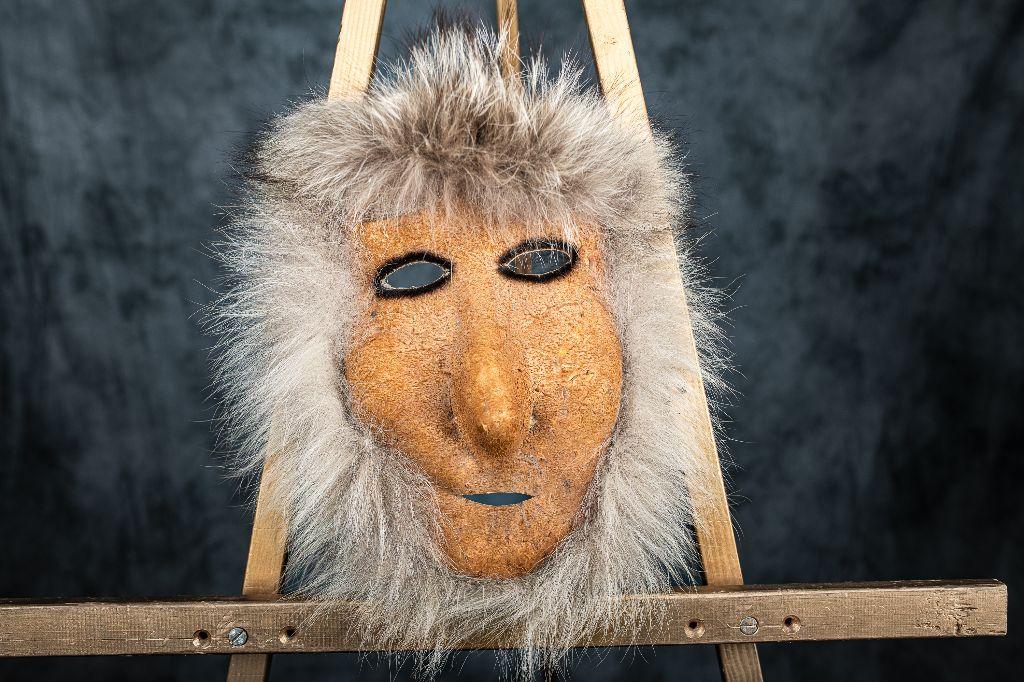 Alaska Native Fur & Leather mask
