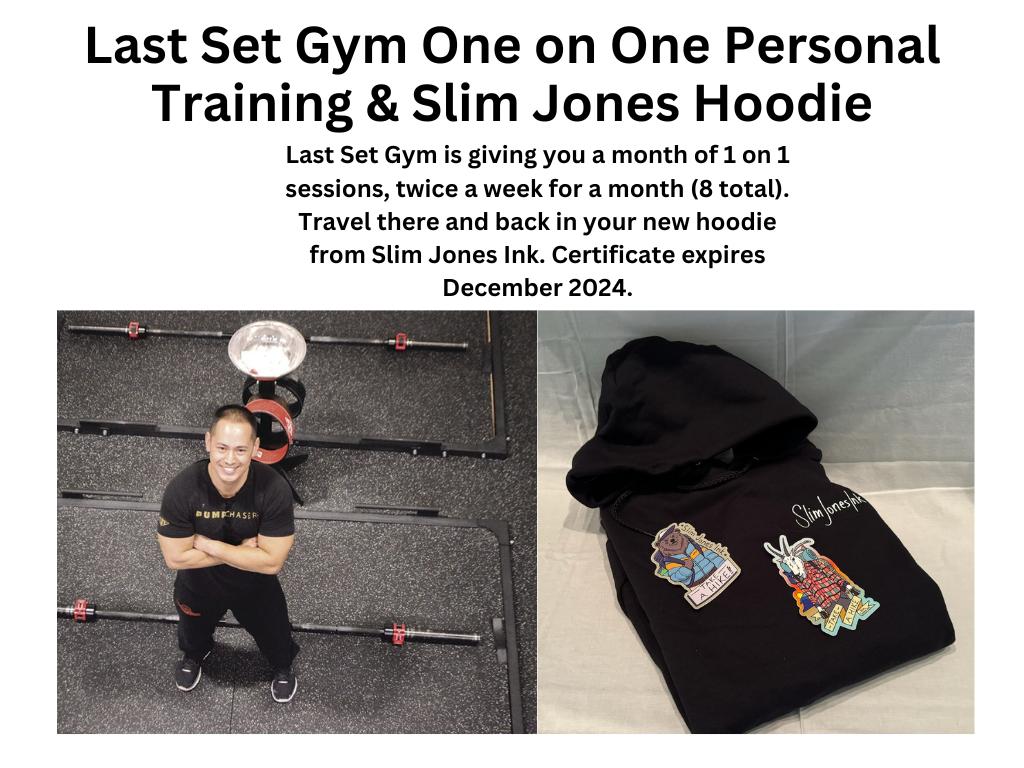 One on One Personal Training & a Hoodie