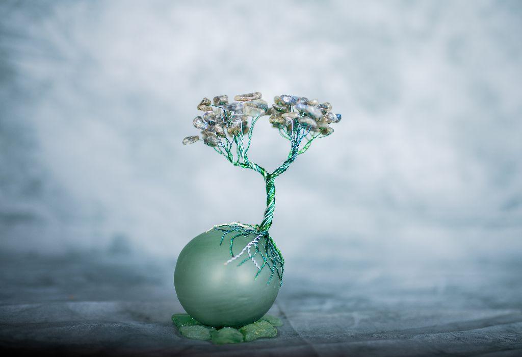 Large Sea Glass Tree