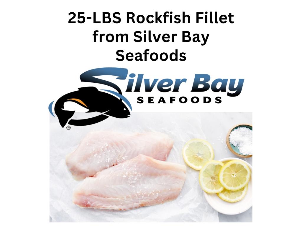 25-LBS Rockfish Fillet from Silver Bay Seafoods