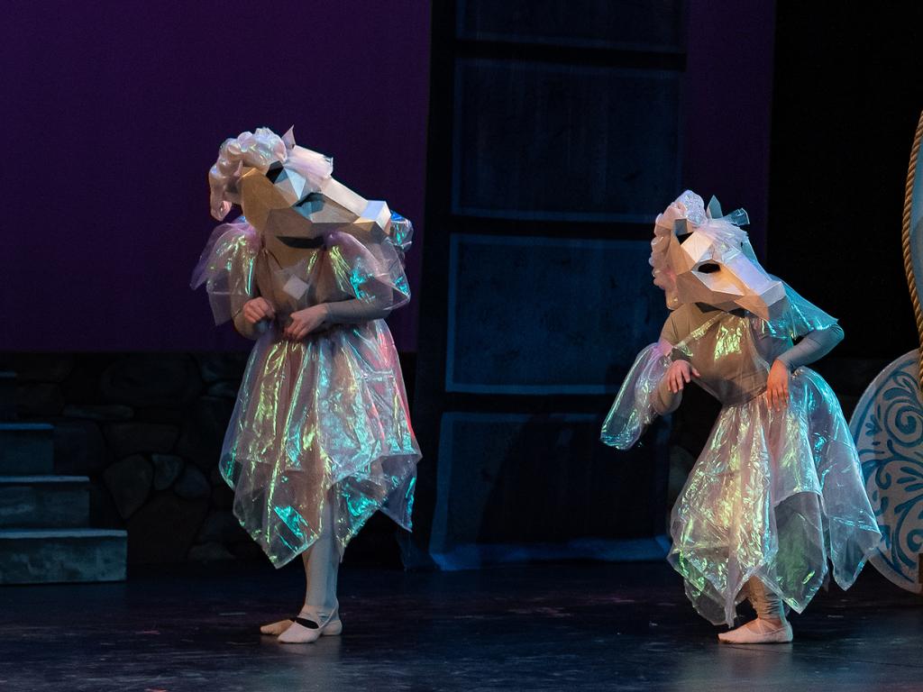 Two Horse Masks from Cinderella: Enchanted!