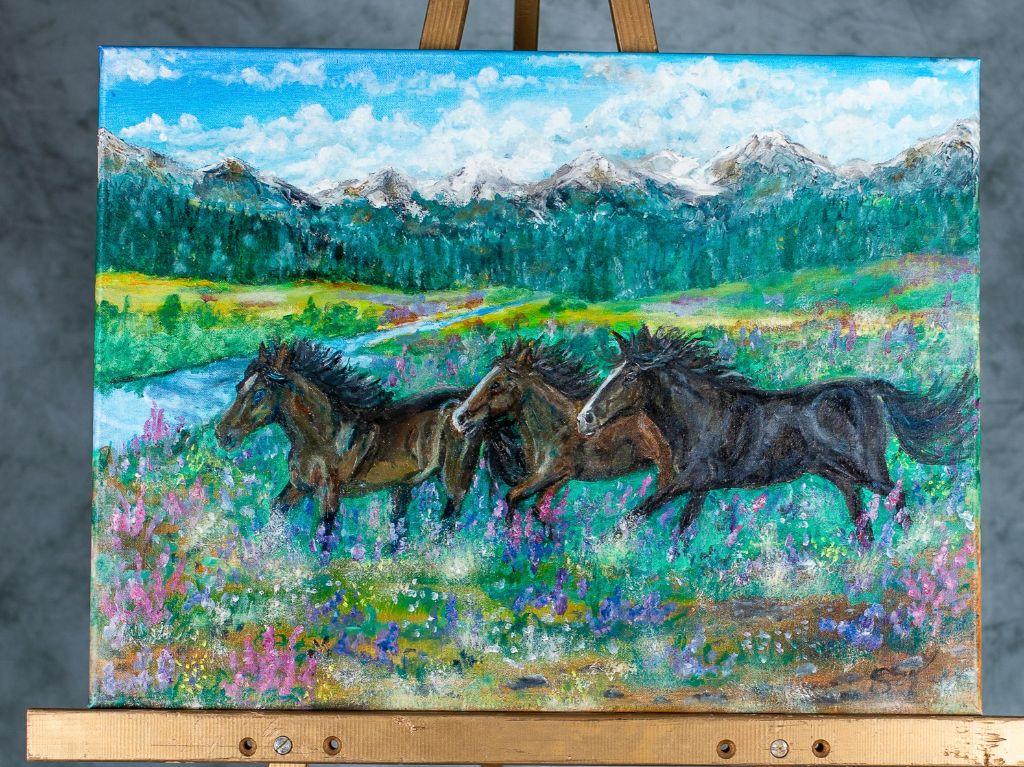 Spirit of Alaska: Wild Horses by Sonia Egdorf + Fram...