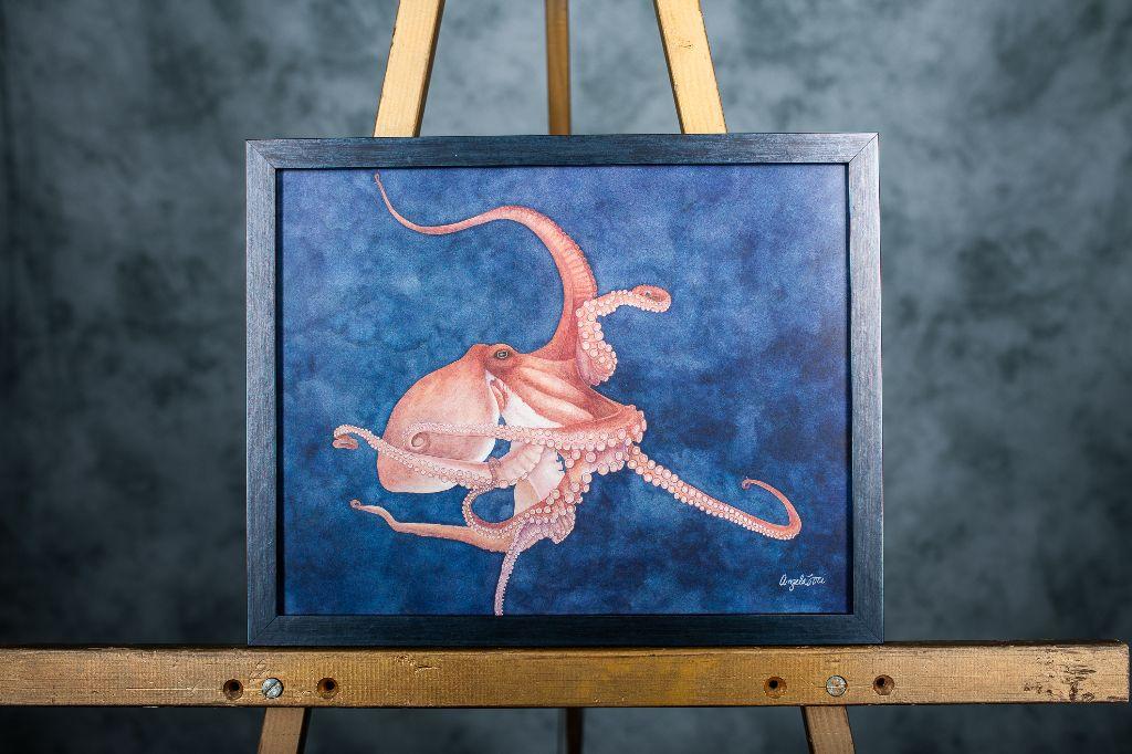 Giant Pacific Octopus byAngela Toci