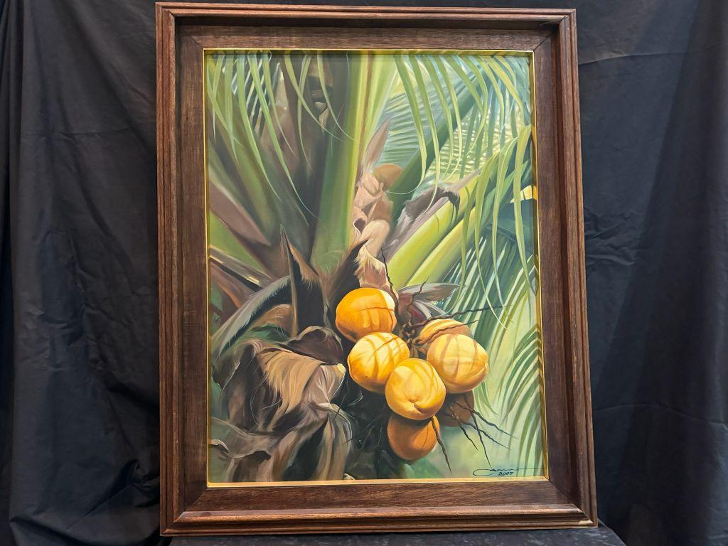 Coconut Palm by Hawaiian artist