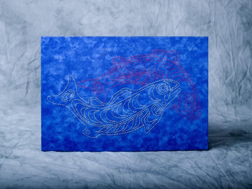 Salmon Run cloth