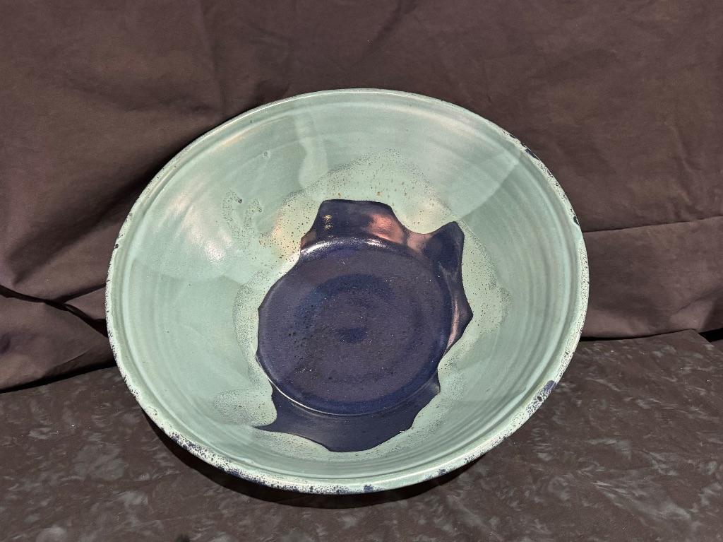 Blue toned Pottery Bowl by Dehring