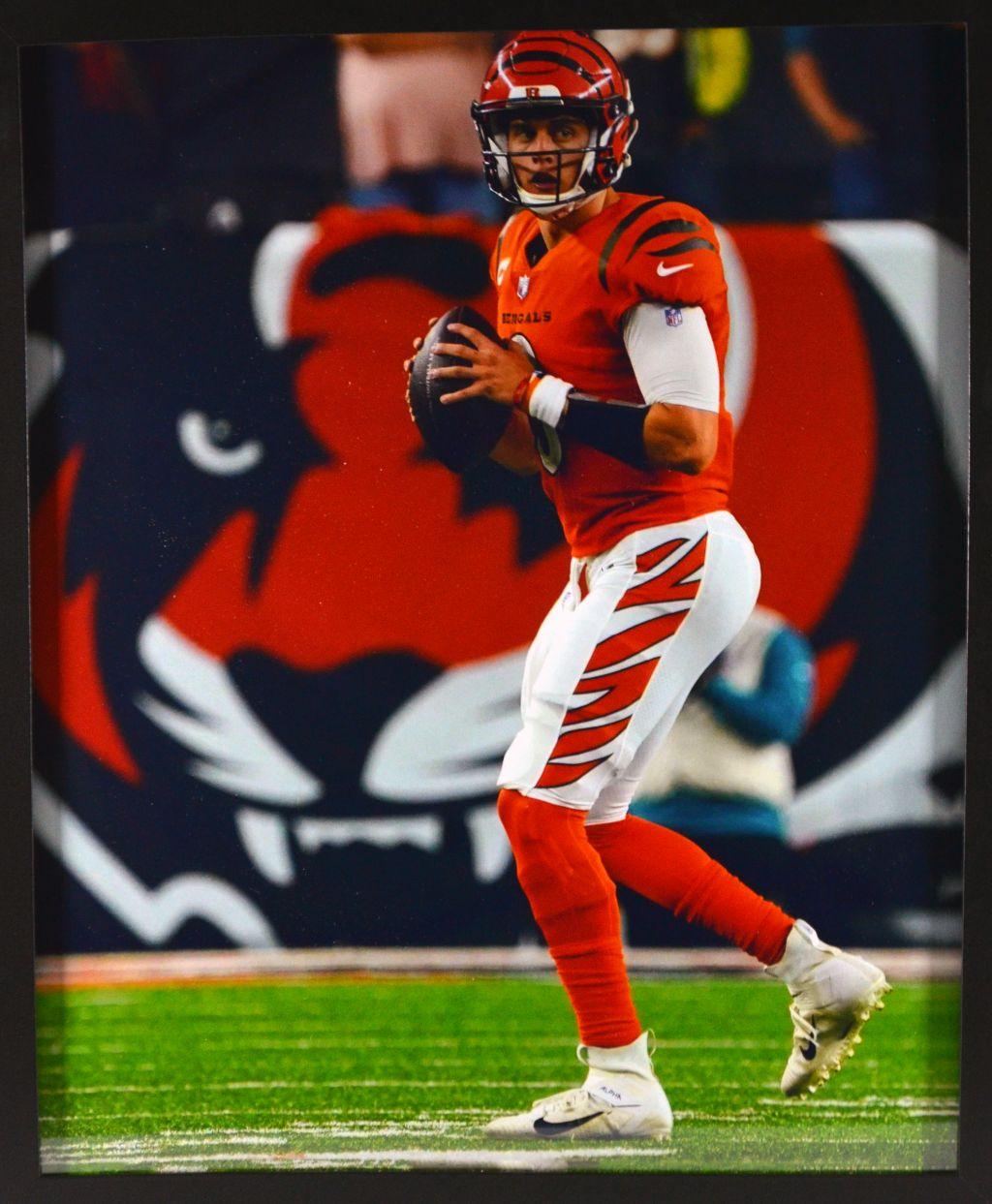 Joe Burrow In Orange Photo