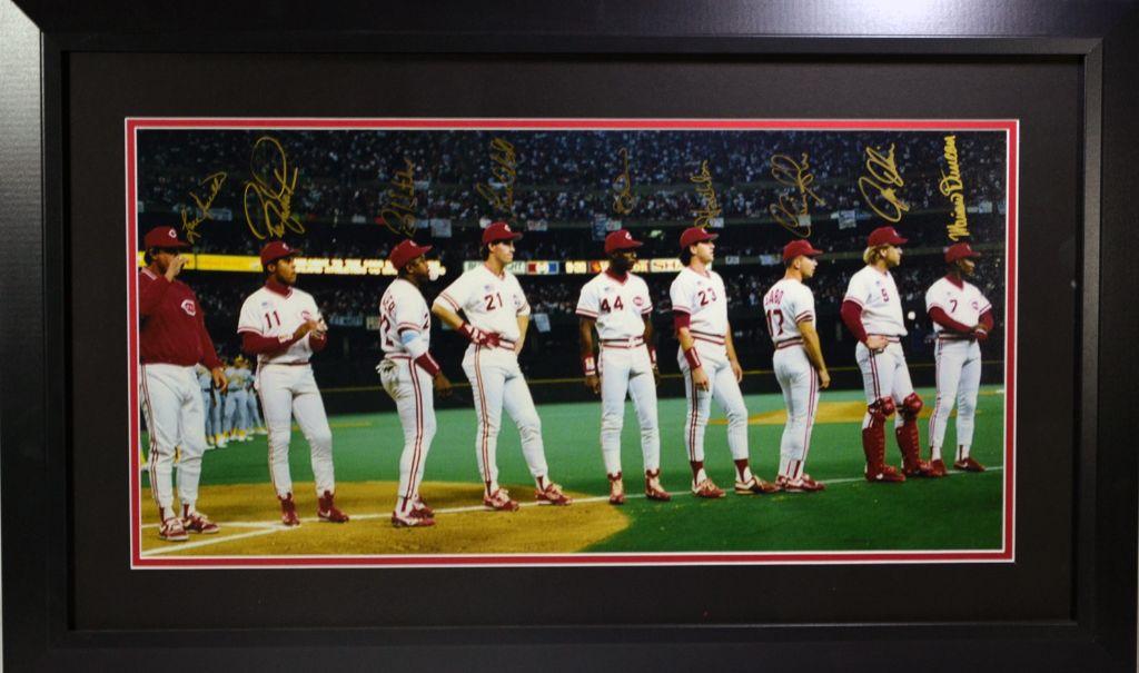 1990 Reds Signed Photo