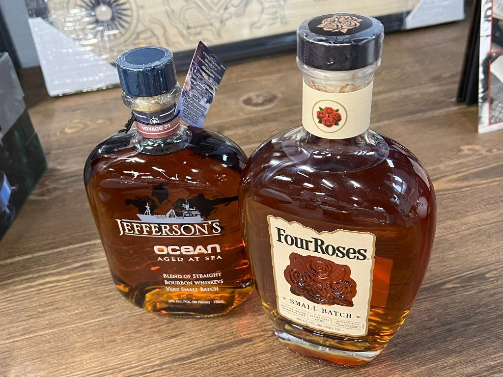 Four Roses and Jefferson's Ocean Bourbon