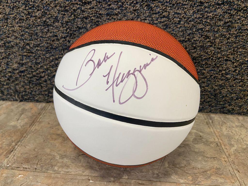 Bob Huggins signed basketball