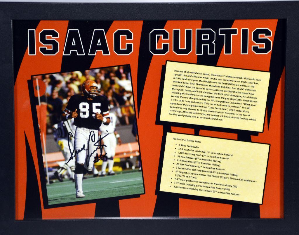 Isaac Curtis Signed Photo