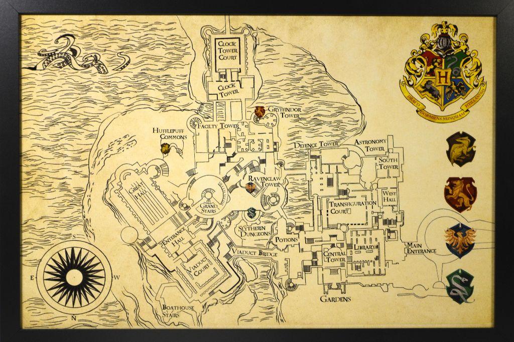 Hogwarts Map