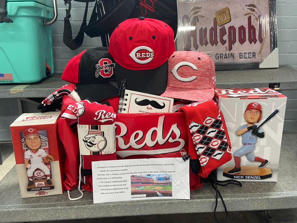 Reds Tickets, Concessions and Swag Bag