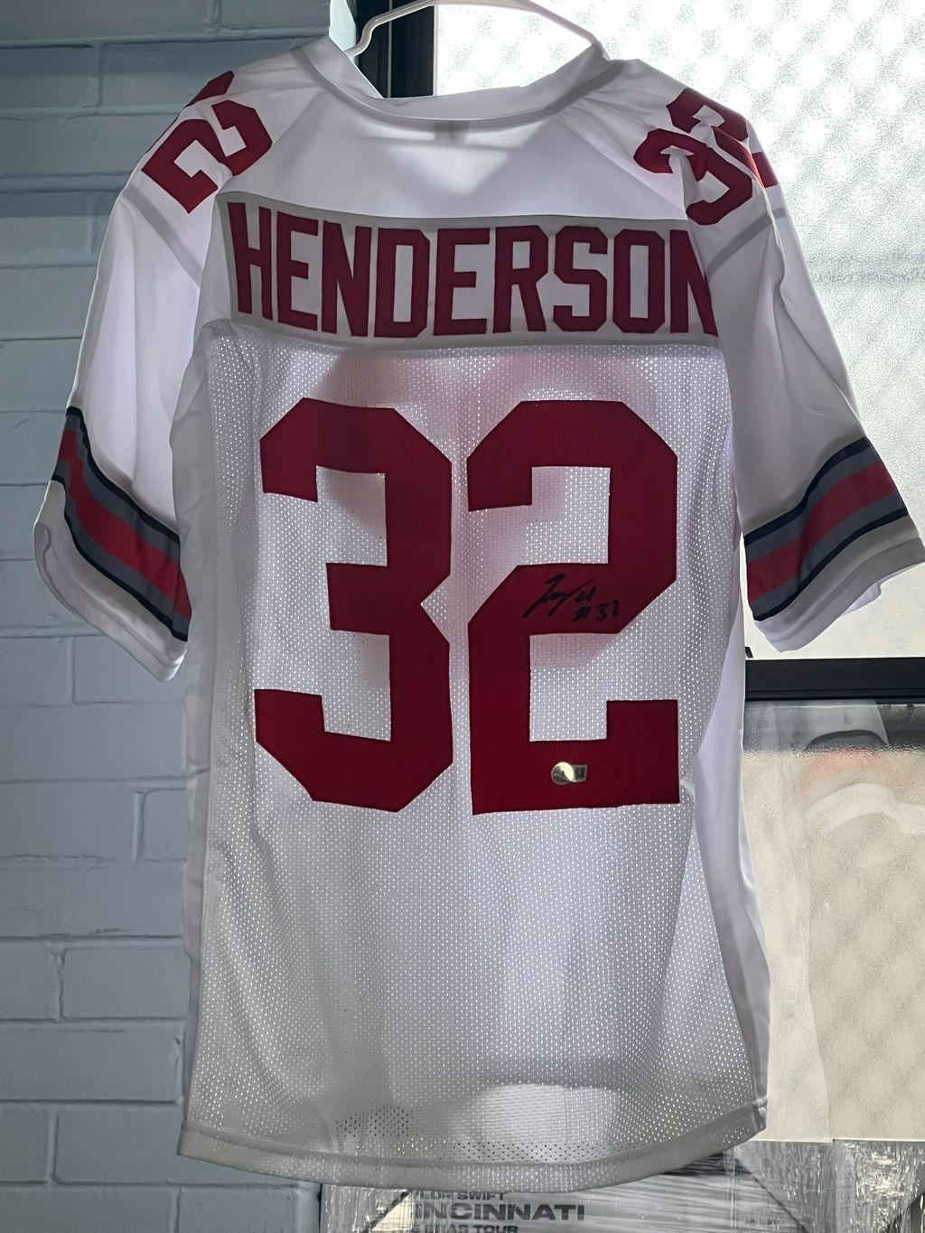 Henderson Signed Jersey