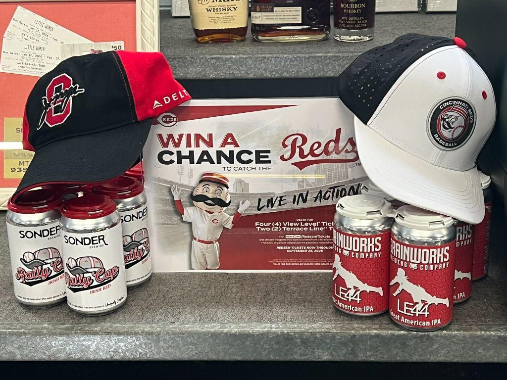 Reds Tickets, Hats, and Beverages