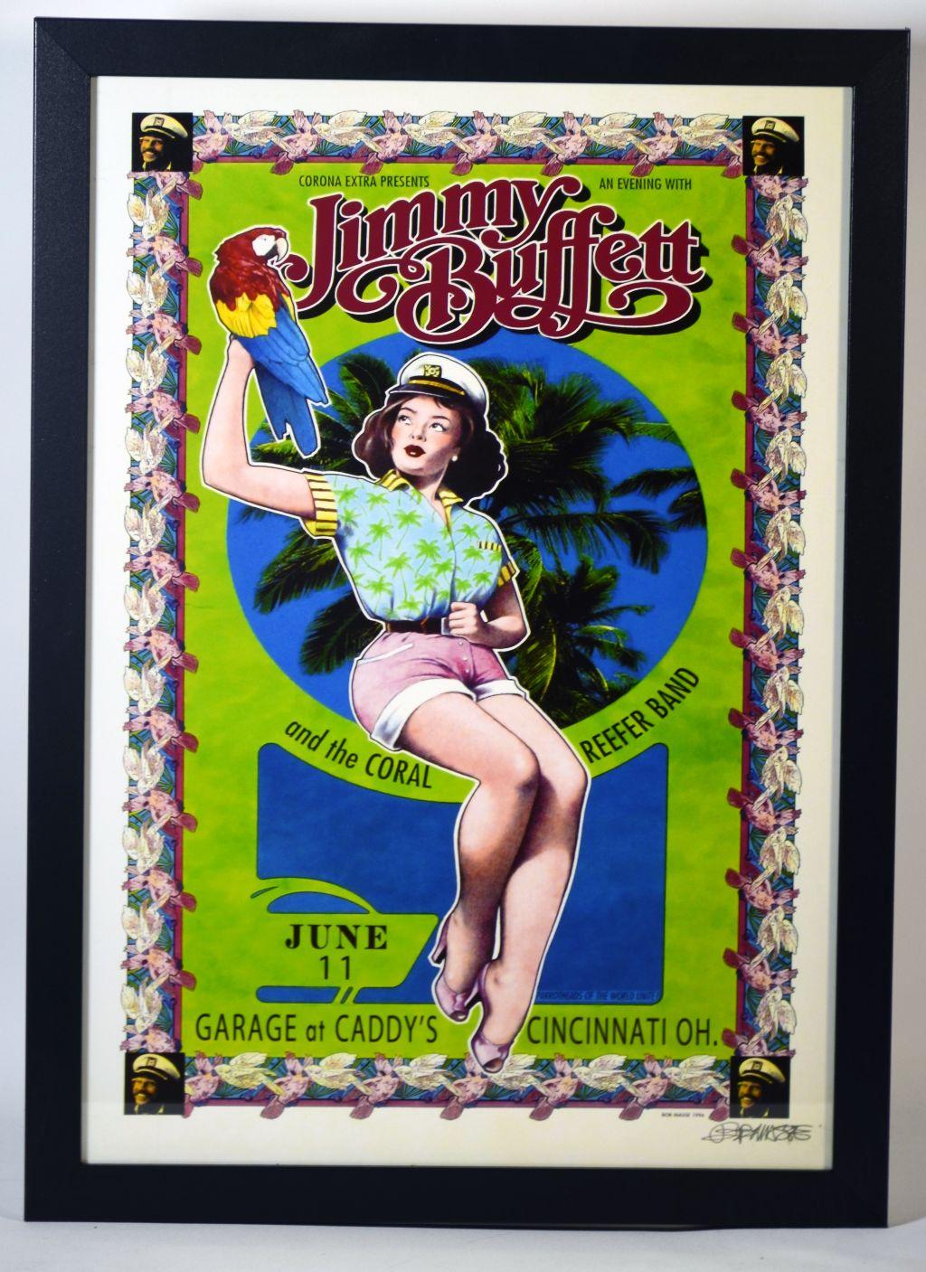 Jimmy Buffet Concert Poster