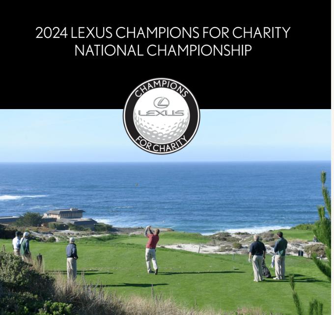 Lexus Champions for Charity at Pebble Beach + $1000 ...