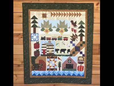 Handmade North Carolina Themed Quilt