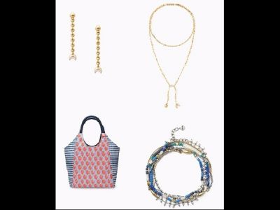 Stella and Dot Jewel and Tote Set