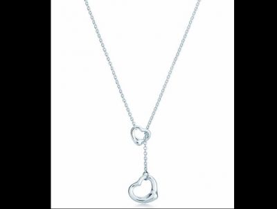 Elsa Peretti Open Heart Lariat by Tiffany Jewelers