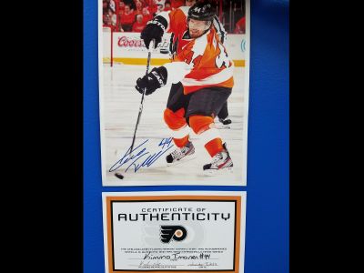 Authentic Signed Photo by Kimmo Timonen