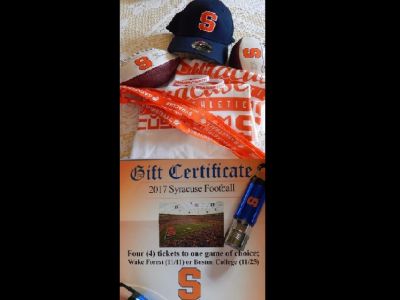 Syracuse University Athletic Department Gift Basket