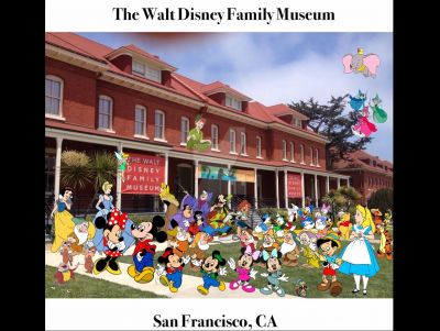 Walt Disney Family Museum - 4 general admission tickets