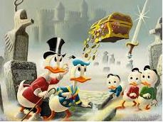 Disney Print- Dubious Doings at Dismal Downs