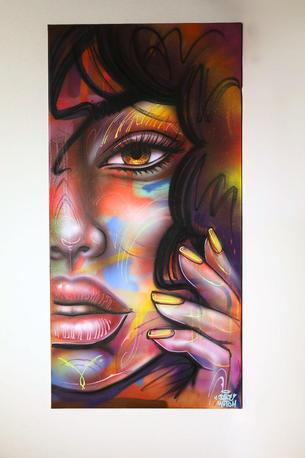 Groovin' In the Garden Live Artwork by artist Dee Hu...