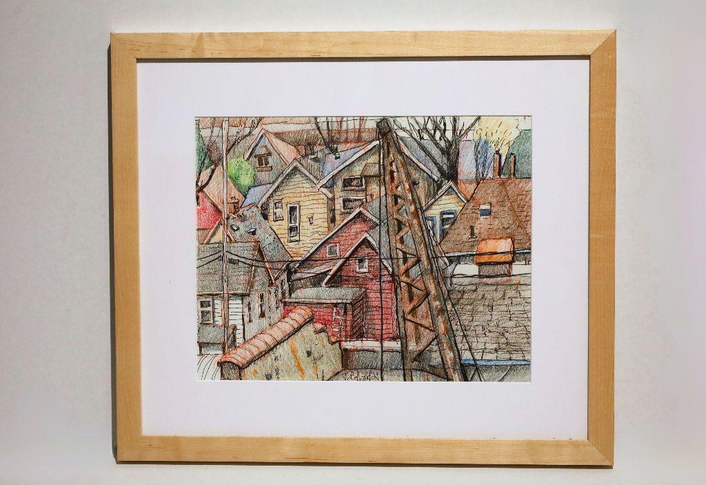 Drawing Number 60 by Jerry Belland