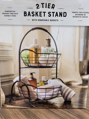 2 Tier Basket Stand