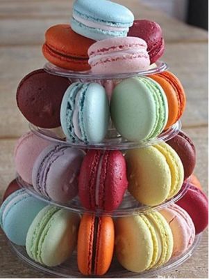 Macaron Tower with Carrying Case-Top 2 Bidders