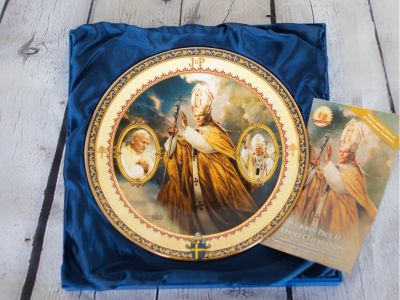 Saint John Paul ll Masterpiece Edition Collector Plate