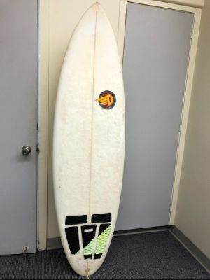 Surf Board with Deck Pad