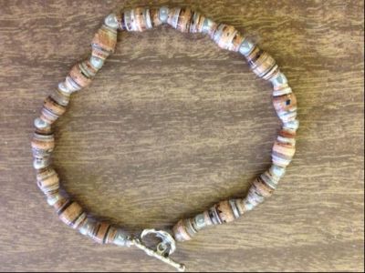 Bracelet, 8 inches - Handmade with Love by 7th Graders -