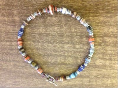 Handmade with Love by 7th Graders - Bracelet or anklet, 10 inches