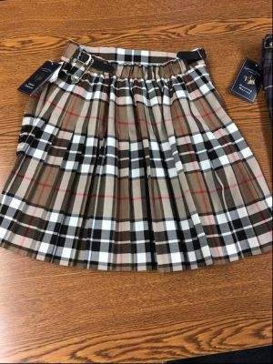 Hunting Macrae Brown Plaid Skirt Size 8-10 - girls