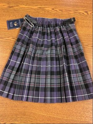 Hunting Macrae Purple Plaid Skirt Size 8-10 - girls