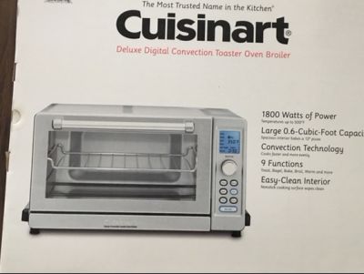 Cuisinart Deluxe Digital Convection Toaster Oven Broiler