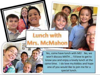 Lunch With Mrs. McMahon