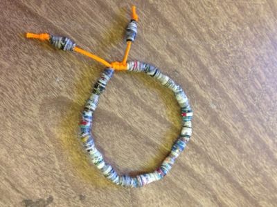 Bracelet - Handmade with Love by 7th Graders -