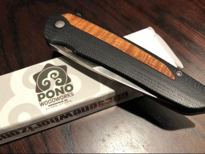 PONO WOODWORKS  - Koa Knife